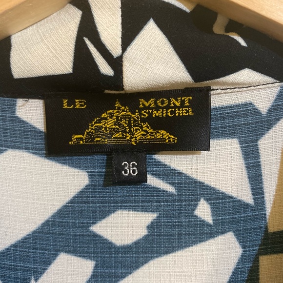 Mont Saint Michele front wrap dress - Picture 5 of 6